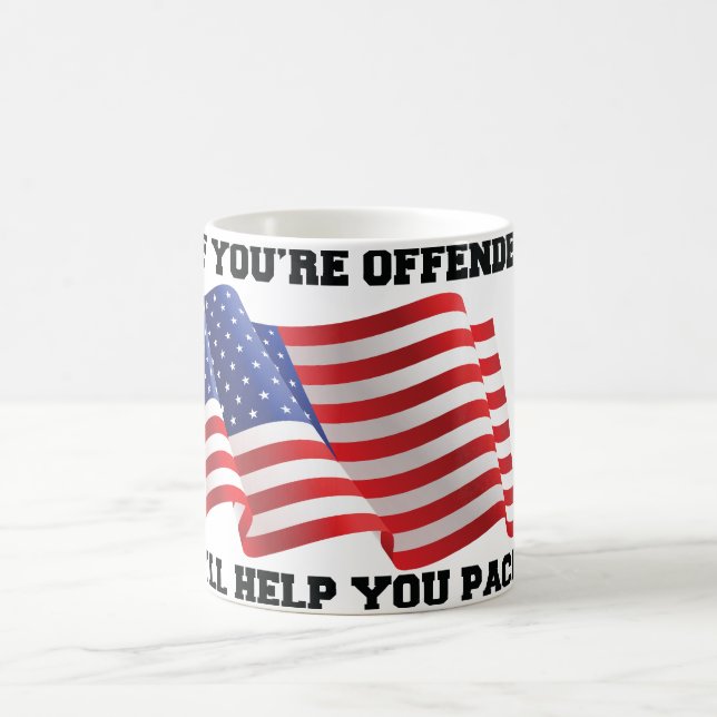 American patriot coffee mug (Center)
