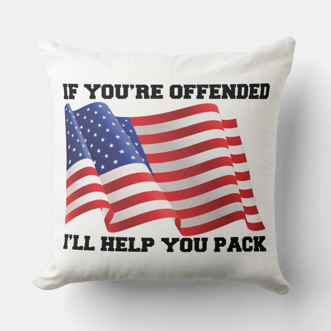American patriot cushion (Front)