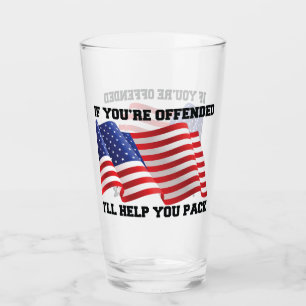 American patriot  glass