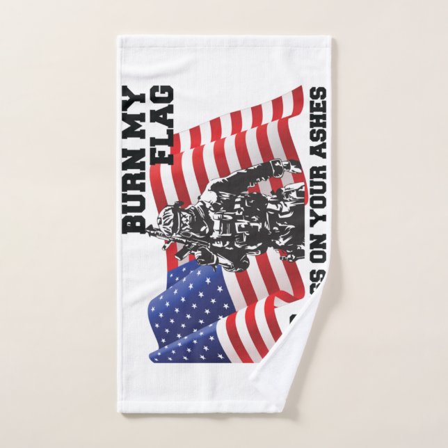 American Patriot  Hand Towel (Hand Towel)