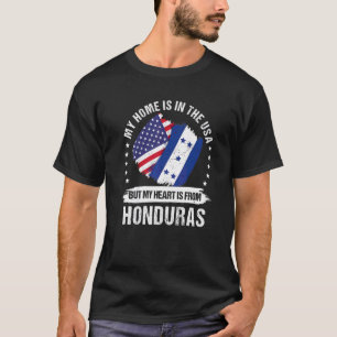 American Patriot Honduras Flag American Honduran R T-Shirt