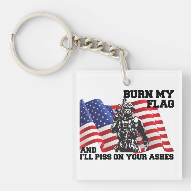 American Patriot  Key Ring (Front)