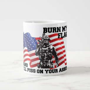 American Patriot Large Coffee Mug