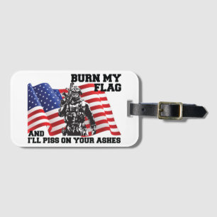 American Patriot  Luggage Tag