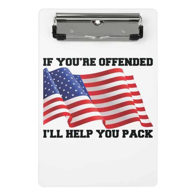 American patriot  mini clipboard (Front)