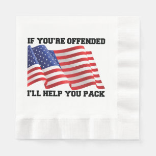 American patriot  napkin