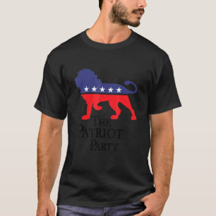 American Patriot Party Lion Conservative Patriotic T-Shirt