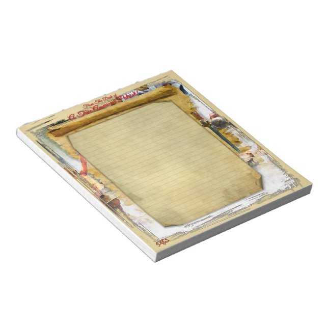 American Patriot Stationary 5.5x6 Notepad (Angled)