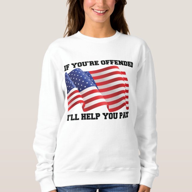 American patriot sweatshirt (Front)
