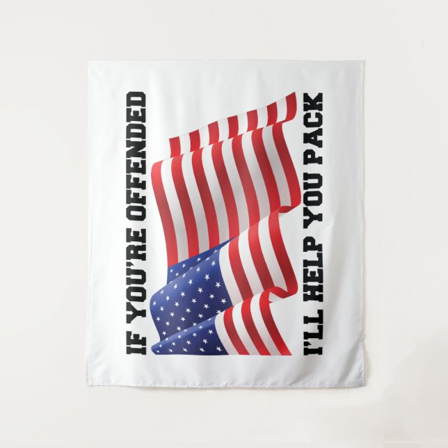 American patriot  tapestry (Front)