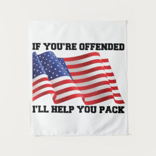 American patriot tapestry