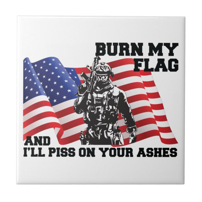 American Patriot  Tile (Front)