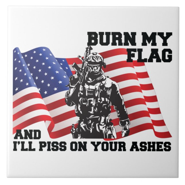 American Patriot  Tile (Front)
