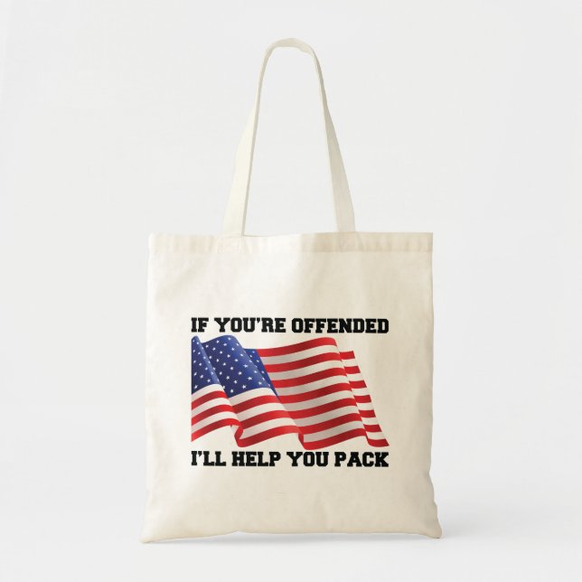 American patriot tote bag (Front)