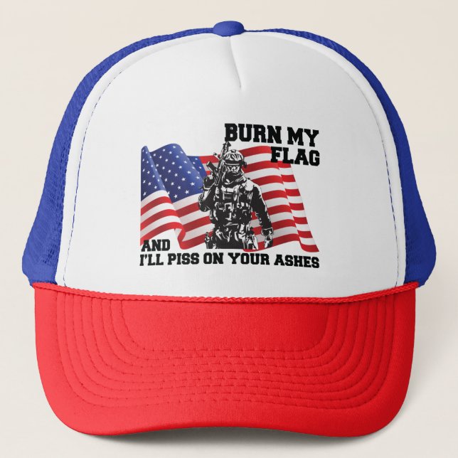 American Patriot  Trucker Hat (Front)