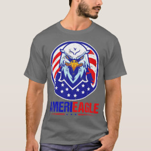 American Patriotic Fourth Of July Eagle T-Shirt