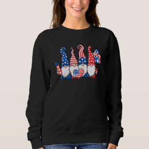 American Patriotic Gnomes Usa Independence Day 4th Sweatshirt