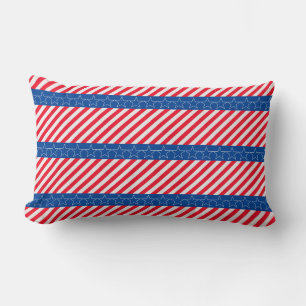 American patriotic lumbar cushion