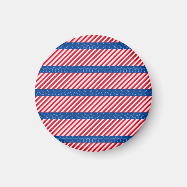 American patriotic  magnet (Front)