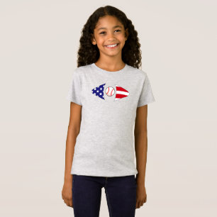 American/patriotic softball T-Shirt