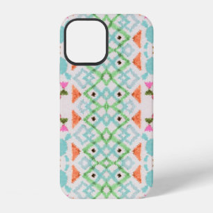 American pattern. Ikat seamless print. Vintage per iPhone 12 Case