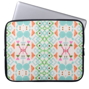 American pattern. Ikat seamless print. Vintage per Laptop Sleeve