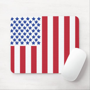 American Peace Flag American State National Mouse Pad