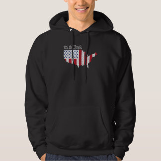 American Peace Flag We the People America Hoodie