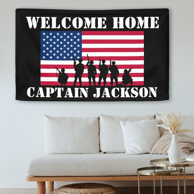 American Personalized Army Graduation Card Banner (Creator Uploaded)