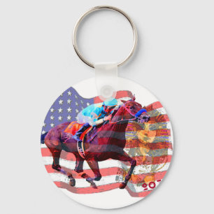 American Pharoah 2015 Key Ring