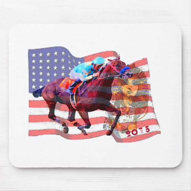 American Pharoah 2015 Mouse Pad (Front)