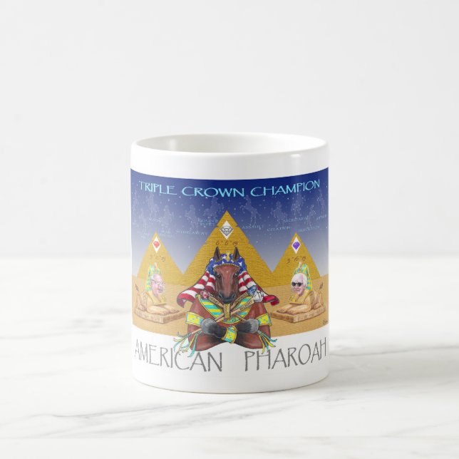 American Pharoah Triple Crown Tribute Mug (Center)