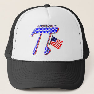 AMERICAN PI (PIE) - MATH HUMOR TRUCKER HAT