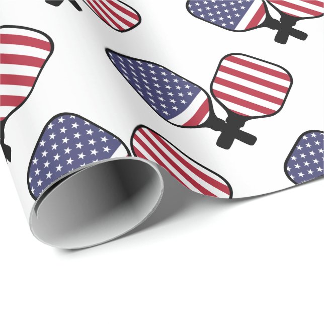 American pickleball wrapping paper (Roll Corner)