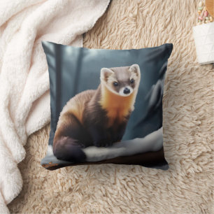American Pine Marten Cushion