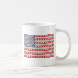 American Pirate Flag Coffee Mug