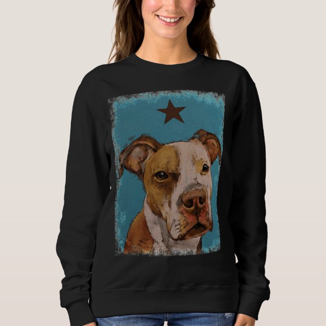 American Pit Bull 1 Sweatshirt (Front)