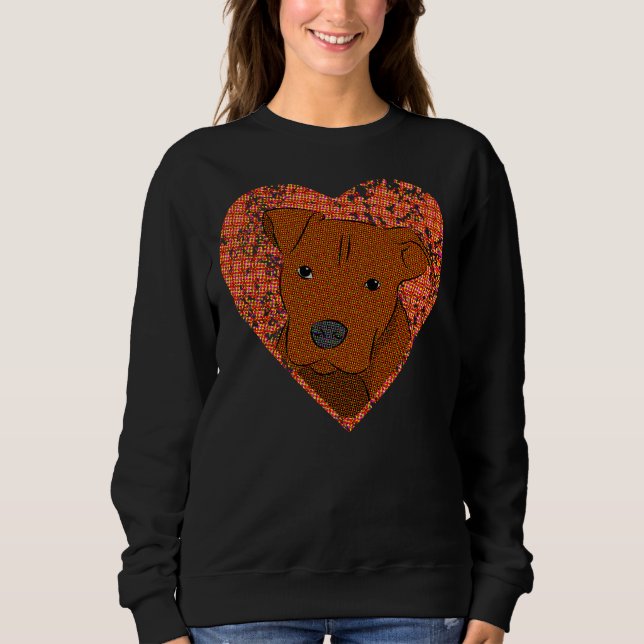 American Pit Bull Design 2 Sweatshirt (Front)
