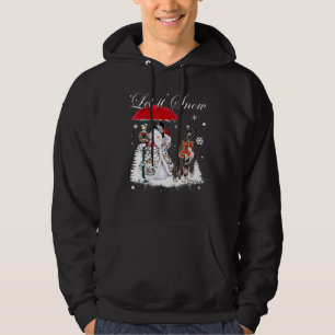 American Pit Bull Santa Dog Christmas Snowman Xmas Hoodie