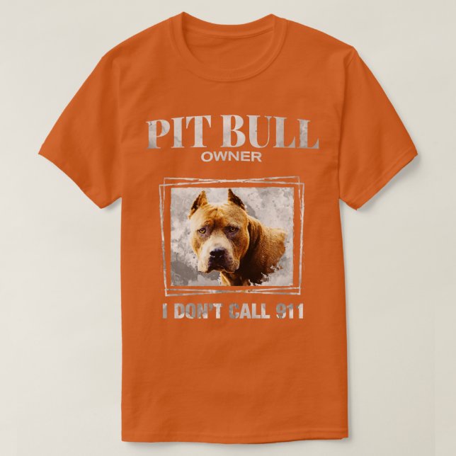 American Pit Bull Terrier APBT (1) T-Shirt (Design Front)