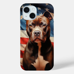 American Pit Bull Terrier iPhone 15 Case