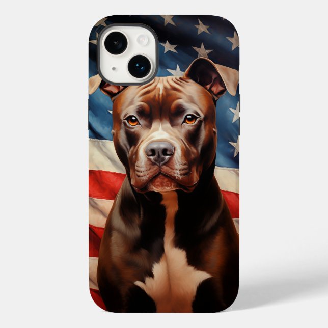 American Pit Bull Terrier Case-Mate iPhone Case (Back)