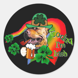American Pit Bull Terrier Classic Round Sticker