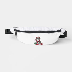 American Pit Bull Terrier Dog Christmas Outfits Sa Bum Bags