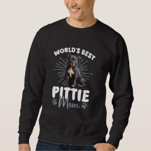 American Pit Bull Terrier Dog World's Best Pittie Sweatshirt