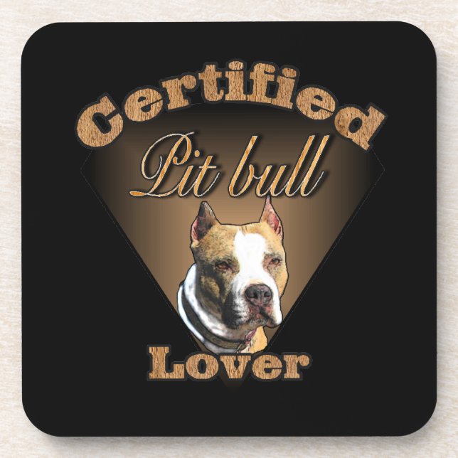 American Pit Bull Terrier Gifts Coaster (Front)