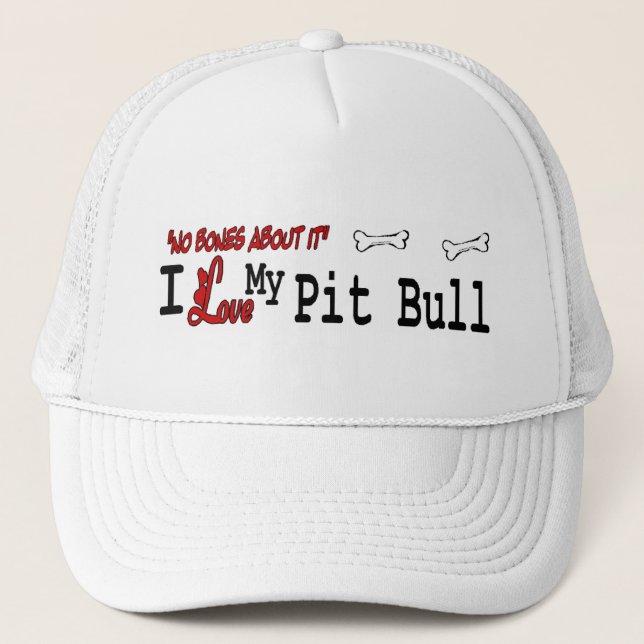 American Pit Bull Terrier (I Love) Hat (Front)