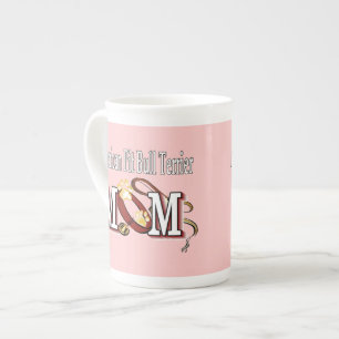 American Pit Bull Terrier MOM Bone China Mug