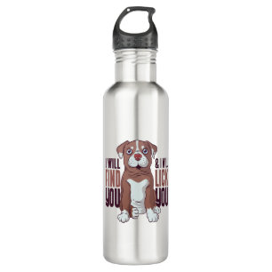 American Pit Bull Terrier Puppy Dog  710 Ml Water Bottle