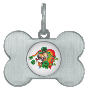 American Pit Bull Terrier St Patricks Pet ID Tag